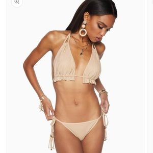 Ramy Brook Lesia sparkle knit bikini 👙 SET ✨New w tags.